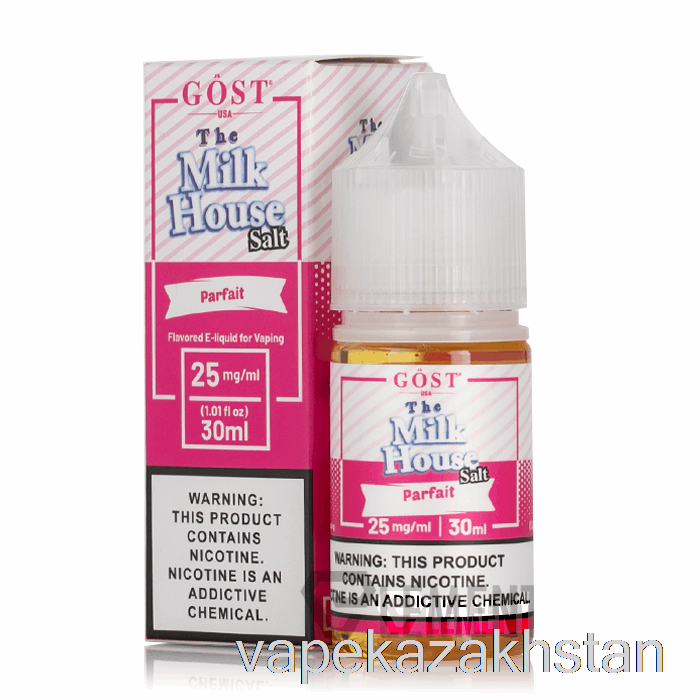 Vape Kazakhstan Parfait SALTS - The Milk House - GOST Vapor - 30mL 50mg